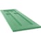Ekena Millwork True Fit PVC San Antonio Mission Style Fixed Mount Shutters, Lilly Pads, 18W x 62H, PR TFP001ST18X062LP - alternate 11